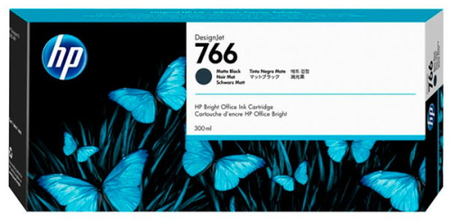 HP 766 Negro Mate Tinta Original P2V92A