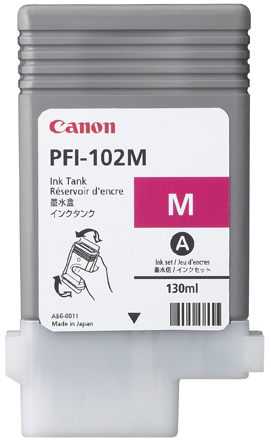Canon PFI102 Magenta Tinta Original 0897B001