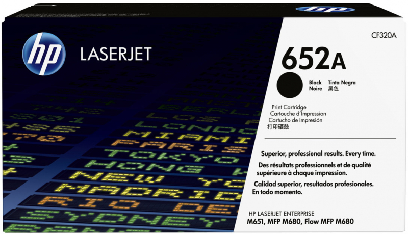 HP CF320A Negro Toner Original 652A