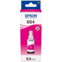Epson T6643 Magenta Botella de Tinta Original C13T664340