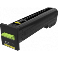 Lexmark CS820 Amarillo Toner Original 72K2XY0 72K2XYE