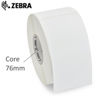 Zebra Z-Perform 1000D Pack de 6 Rollos de Etiquetas Termicas Originales 76x25mm Adhesivo Permanente 5.180 Unidades x Rollo 88073
