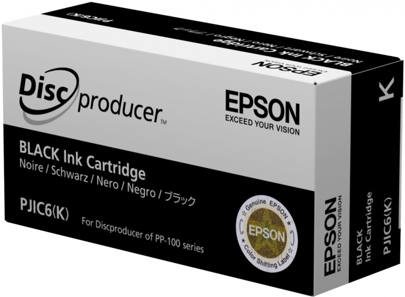 Epson PJIC6 Negro Tinta Original C13S020452