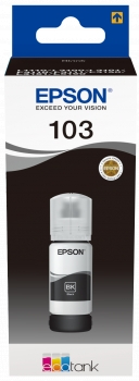 Epson 103 Negro Botella de Tinta Original C13T00S14A10