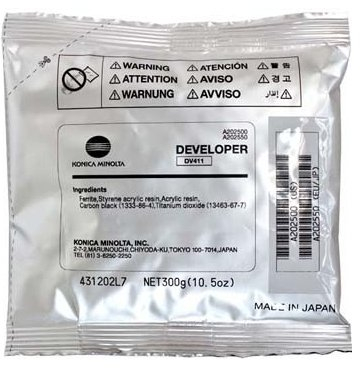 Konica Minolta DV411 Revelador Original A202550