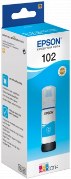 Imagen extra Epson 102 Cian Botella de Tinta Original C13T03R240