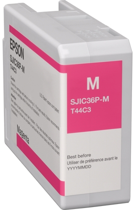 Epson SJIC36P Magenta Tinta Original C13T44C340 SJIC36P(M)