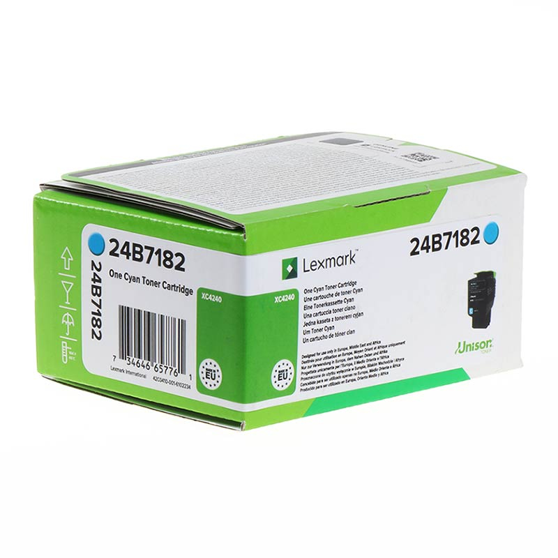 Lexmark XC2240 XC4240 Cian Toner Original 24B7182