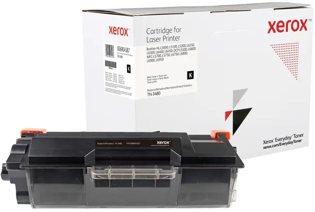 Xerox Everyday Brother TN3430 TN3480 Negro Toner Compatible