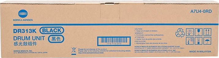 Konica Minolta DR313 Negro Tambor Original DR313K A7U40RD
