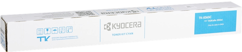 Kyocera TK8365 Cian Toner Original 1T02YPCNL0 TK8365C