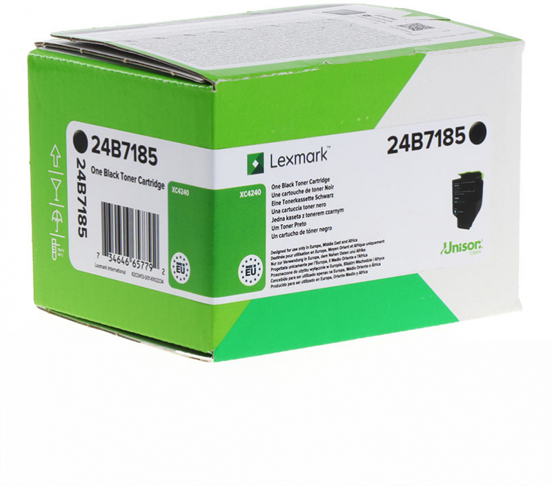 Lexmark XC2240 XC4240 Negro Toner Original 24B7185