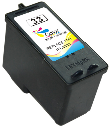 Lexmark 33 Color Compatible 18C0033 18CX033