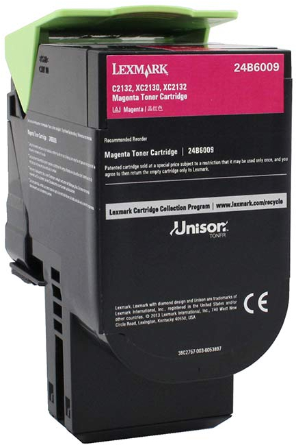 Lexmark C2132 XC2130 XC2132 Magenta Toner Original 24B6009