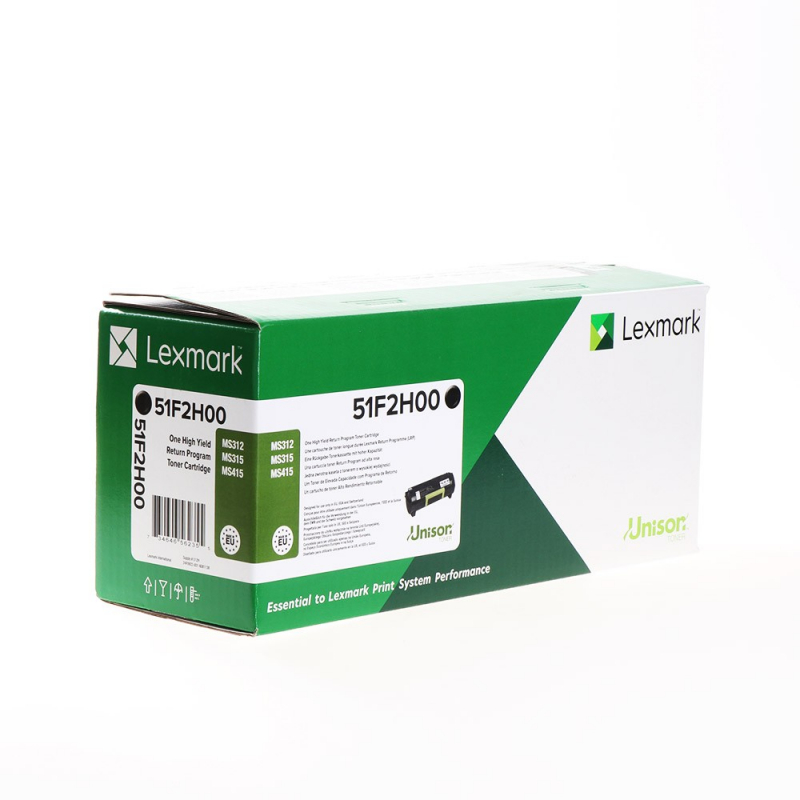 Lexmark MS312 MS415 Negro Toner Original 51F2H0E 512H (Corporate)