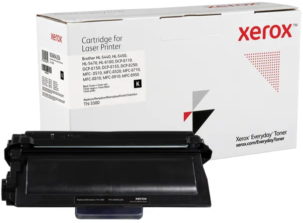 Xerox Everyday Brother TN3330 TN3380 Negro Toner Compatible
