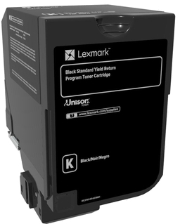 Lexmark CS720 CS725 CX725 Negro Toner Original 74C2SK0
