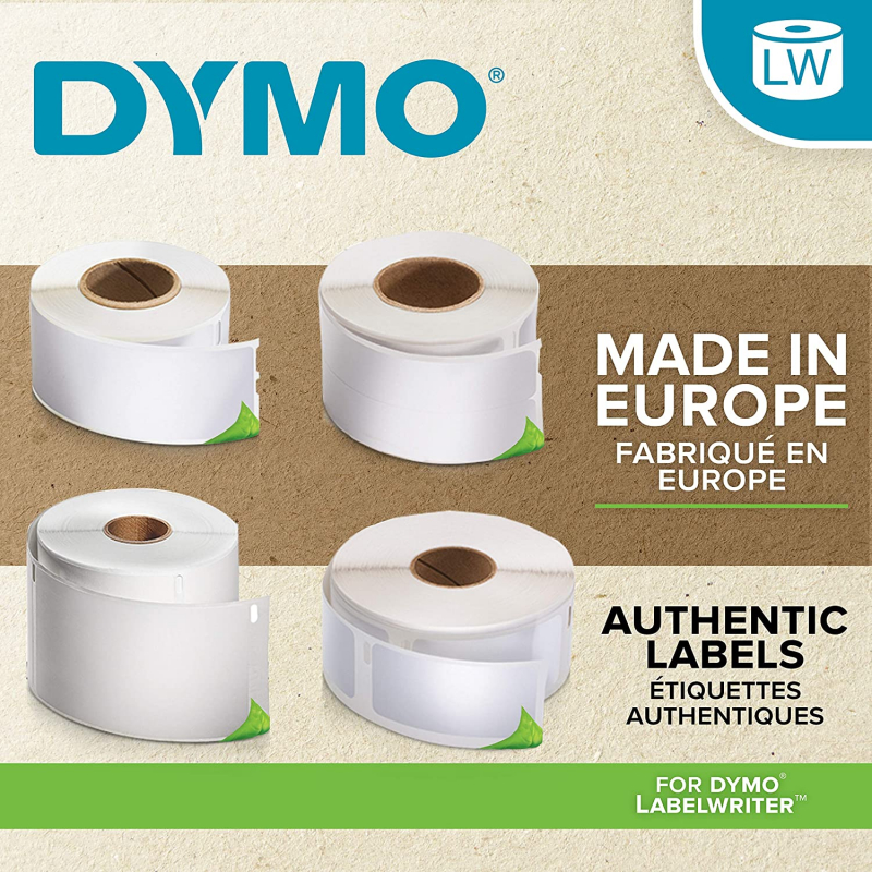 Imagen extra Dymo LW 11354 Etiquetas Originales Multiusos Autoadhesivas 57x32mm 1000 Unidades S0722540