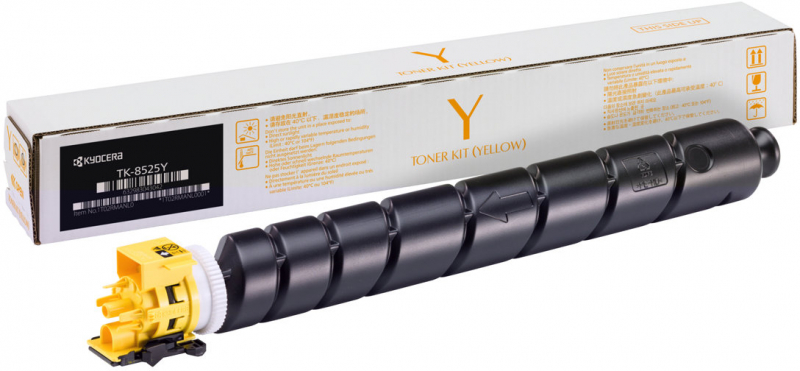 Kyocera TK8525 Amarillo Toner Original 1T02RMANL0 1T02RMANL1 TK8525Y