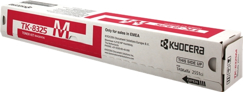 Kyocera TK8325 Magenta Toner Original 1T02NPBNL0 TK8325M