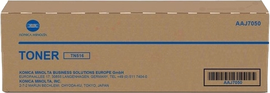 Konica Minolta TN515 TN516 Negro Toner Original AAJ7050