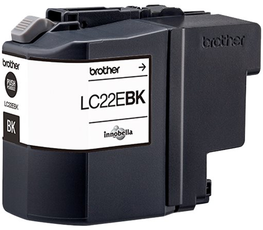 Brother LC22E Negro Tinta Original LC22EBK