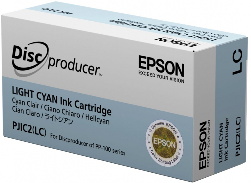 Epson PJIC2 Cian Light Tinta Original C13S020448
