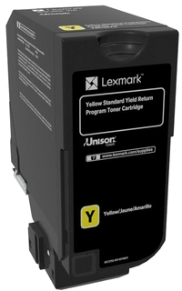 Lexmark CS720 CS725 CX725 Amarillo Toner Original 74C2SY0