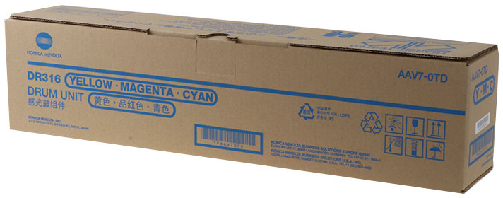 Konica Minolta DR316 Color Tambor Original DR316CMY AAV70TD