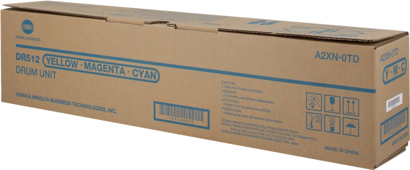 Konica Minolta DR512 Tambor Original DR512CMY A2XN0TD