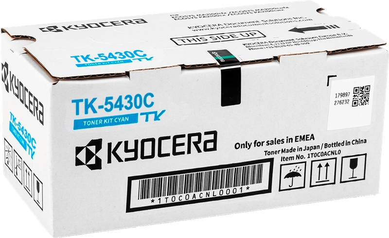 Kyocera TK5430 Cian Toner Original 1T0C0ACNL1 TK5430C