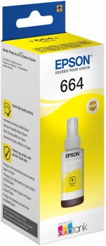 Imagen extra Epson T6644 Amarillo Botella de Tinta Original C13T664440