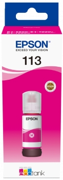 Epson 113 Magenta Botella de Tinta Pigmentada Original C13T06B340