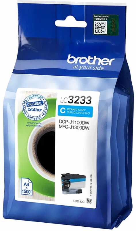 Brother LC3233 Cian Tinta Original LC3233C