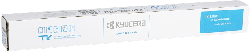 Kyocera TK8375 Cian Toner Original 1T02XDCNL0 TK8375C