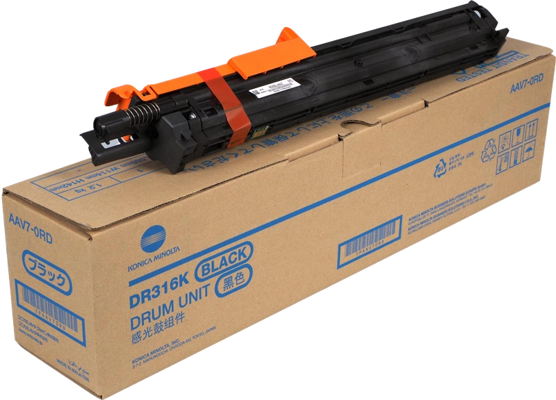 Konica Minolta DR316 Negro Tambor Original DR316K AAV70RD