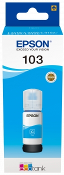 Epson 103 Cian Botella de Tinta Original C13T00S24A10