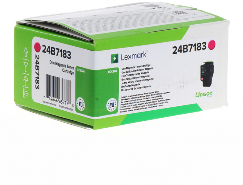 Lexmark XC2240 XC4240 Magenta Toner Original 24B7183