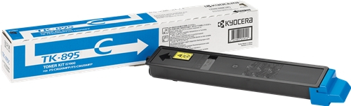 Kyocera TK895 Cian Toner Original 1T02K0CNL0 TK895C