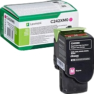 Lexmark C2425 C2535 MC2425 MC2535 MC2640 Magenta Toner Original C242XM0