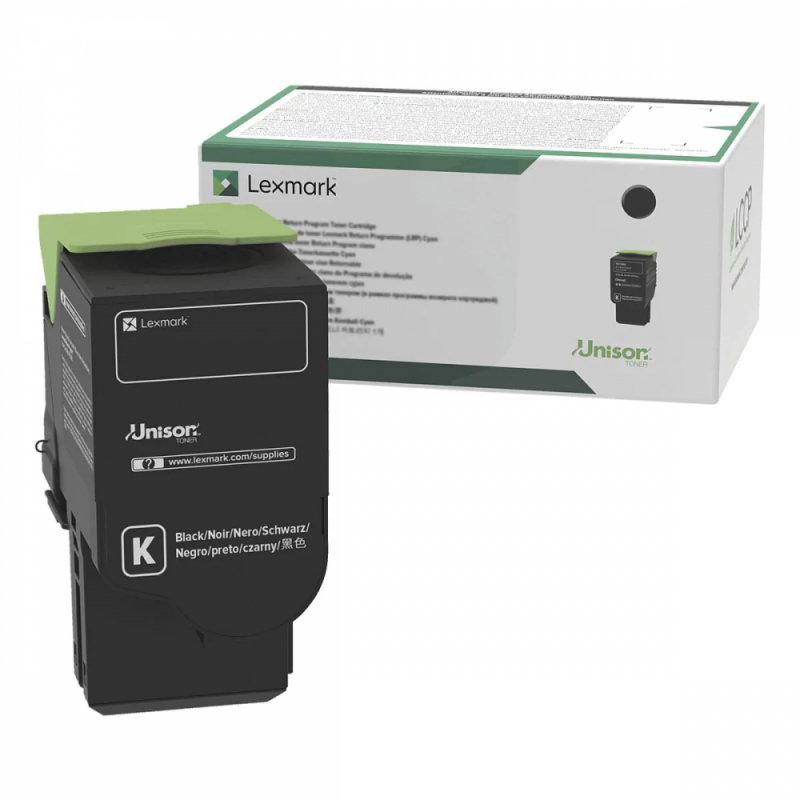 Lexmark CS421 CS521 CS622 CX421 CX522 CX622 CX625 Negro Toner Original 78C20K0