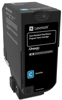 Lexmark CS720 CS725 CX725 Cian Toner Original 74C2SC0