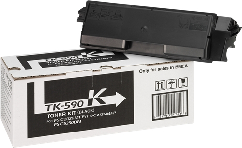 Kyocera TK590 Negro Toner Original 1T02KV0NL0 TK590K