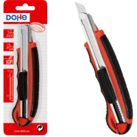Cutter de Plastico con Guia metalica. Cuter Dohe 