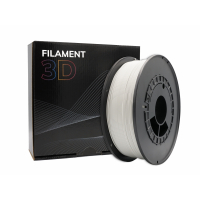 Filamento 3D PLA Diametro 1.75mm Bobina 1kg Color Gris Claro