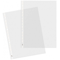 Dohe 100 Fundas Multitaladro con 16 Perforaciones - 100x200mm - Polipropileno Rugoso
