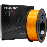 Filamento 3D PLA SILK Diametro 1.75mm Bobina 1kg Color Naranja