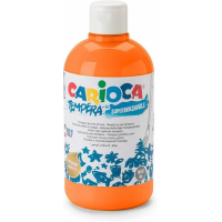 Carioca Botella Tempera 500ml Naranja