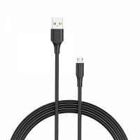 Vention Cable USB 2.0 Macho a MicroUSB Macho - 2m - 3A - 60W - 480Mbps - Negro