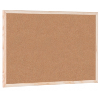 Tablero de Corcho de doble Cara 60x40 cm ECONOMICO